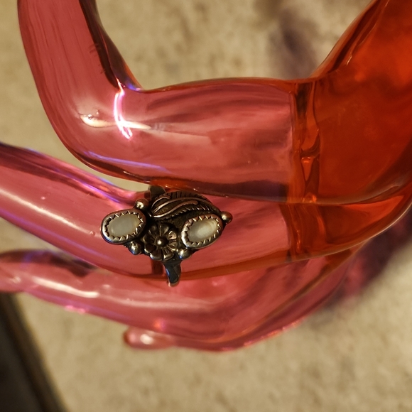 Silver and moon natural moonstone - Picture 2 of 4